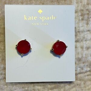 Kate Spade Vibrant Red Earrings